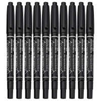 英雄(HERO) 油性记号笔-887黑(10支装)