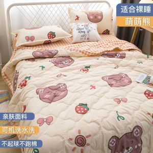 空调被夏被学生宿舍夏季卡通被子单人夏凉被子薄被
