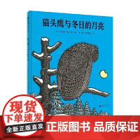 魔法象 图画书王国 猫头鹰与冬日的月亮 4-12岁 手岛圭三郎 著 儿童绘本