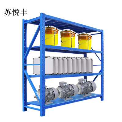 苏悦丰承重300kg货架置物架钢制货架长120宽60高200CM