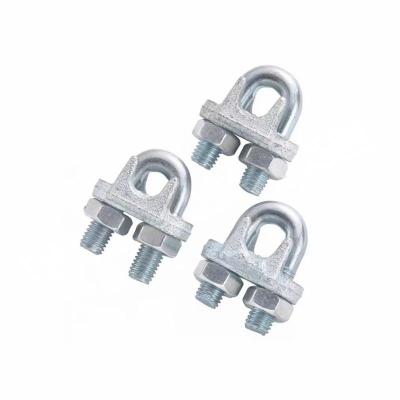 JIBIN/继彬 厂标 重型钢丝绳卡头 球墨铸铁 镀锌 M6 个