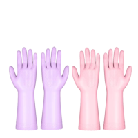 天富星 丁腈家务手套洗碗厨房清洁耐用型 双