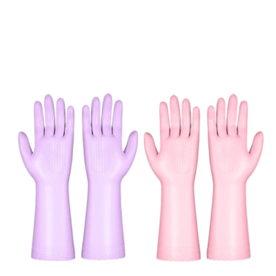 天富星 丁腈家务手套洗碗厨房清洁耐用型 双