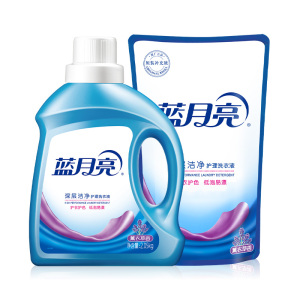 蓝月亮深层去污机洗洗衣液3.05kg组合装低泡易冲洗温和护衣通用家庭使用