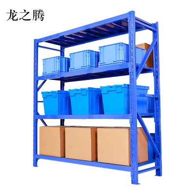 龙之腾承重240kg货架置物架钢制货架长150宽50高200CM