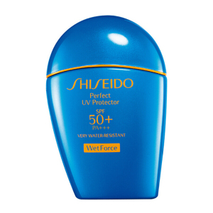 资生堂(SHISEIDO)新艳阳夏臻效水动力防晒乳 适合混干肌肤50ml SPF50+ 蓝胖子防/晒霜