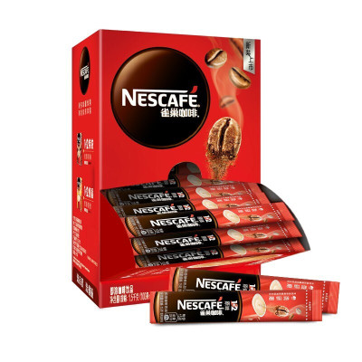 雀巢(Nestle)咖啡1+2原味速溶三合一咖啡100条盒装冲调饮品1500g