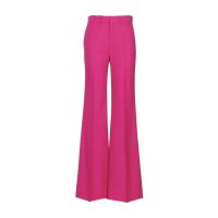 Chloe/女士羊绒喇叭休闲裤前开叉微喇裤