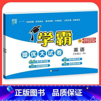英语[人教版] 六年级下 [正版]2023学霸提优大试卷二年级一三四五六年级下册上册语文数学英语人教版小学同步提优训练习