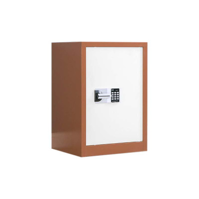 风雷动保密柜财务档案柜文件柜办公室资料储物柜保险柜电子密码国保锁单门咖白-国保密码锁