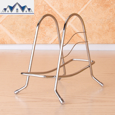 砧板架 菜板架子座304不锈钢加粗厨房家用品置物架刀架落地锅盖架 三维工匠