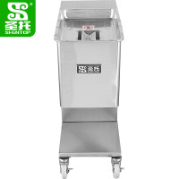 圣托(Shentop)多功能切肉机海带酸菜切丝切粒切菜机 工厂多功能立式切肉机 DFD05