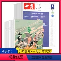 [正版]订阅 共24期 期期快递2024年少年新知(12期)+十月少年文学(12期)全年杂志订阅共24期 青少年文学文