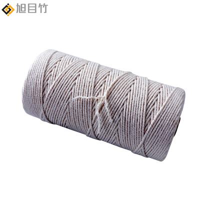 棉线三股线绳白色 2毫米200米 捆