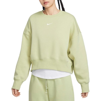 NIKE耐克卫衣运动休闲加绒保暖圆领针织女装套头衫DQ5762-371 Z