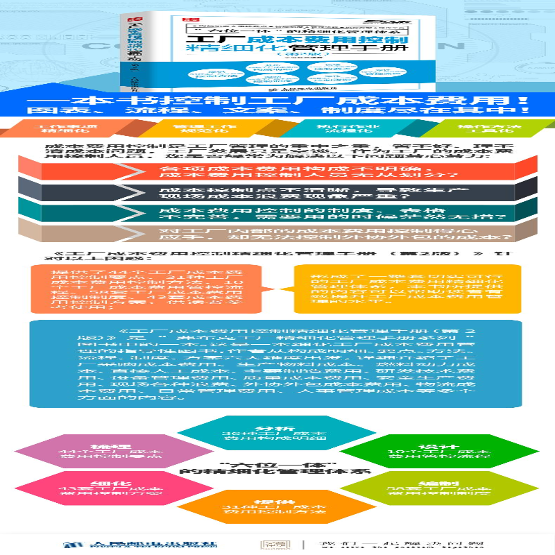 [M]工厂成本费用控制精细化管理手册(第2版)-9787115339638