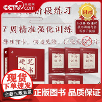 [央视网]硬笔书法书写技巧与强化训练 5册套装RD楷书+行楷 随附75课时技巧讲解与书写演示在线教学视频