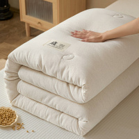 超柔水洗棉麻大豆纤维被子被芯加厚保暖冬被棉被宿舍单人四季通用