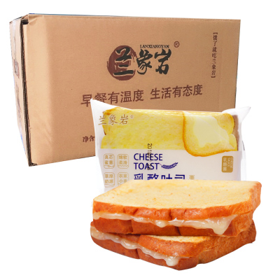 兰象岩乳酪吐司面包400g营养早餐