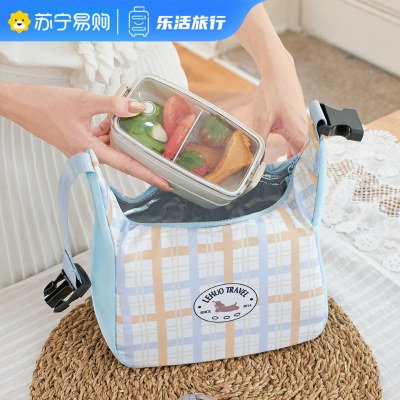 饭盒包手提袋便当袋子保温饭包餐包上班族便当盒带饭饭兜加厚1085