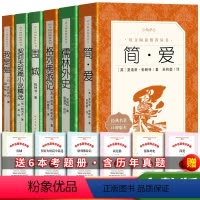[全6册]九年级下册阅读全套+考题册 [正版]送考题册 全2册 简爱 儒林外史 吴敬梓著 书籍原著初中生九年级下次青少