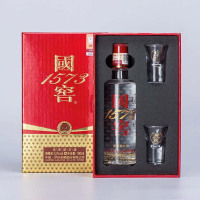 泸州老窖 国窖1573小酒版 52度100ML 带2个酒杯礼盒装 送礼收藏