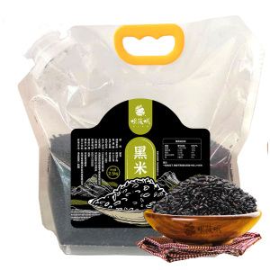坝莜域 黑米自吸袋包装 2.5kg
