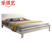 乐琪艺 实木单人床 150*200cm 张