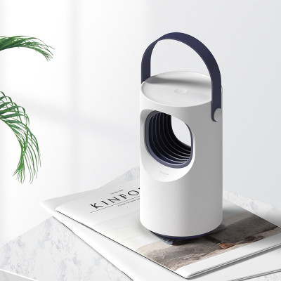 三维工匠用室内孕妇灭蚊子电子蚊香器杀蚊捕蚊防蚊孕妇婴儿学生宿舍车用珍珠白+底座-和扇灭蚊拍+紫璇灭蚊灯+插头-