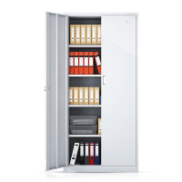 帅畅收纳柜财务档案柜资料柜加厚文件柜办公室带锁铁皮柜凭证柜五层