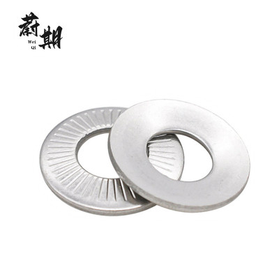 蔚期 65Mn达克罗竖纹法式锁紧垫圈 M10*22*1.6 个