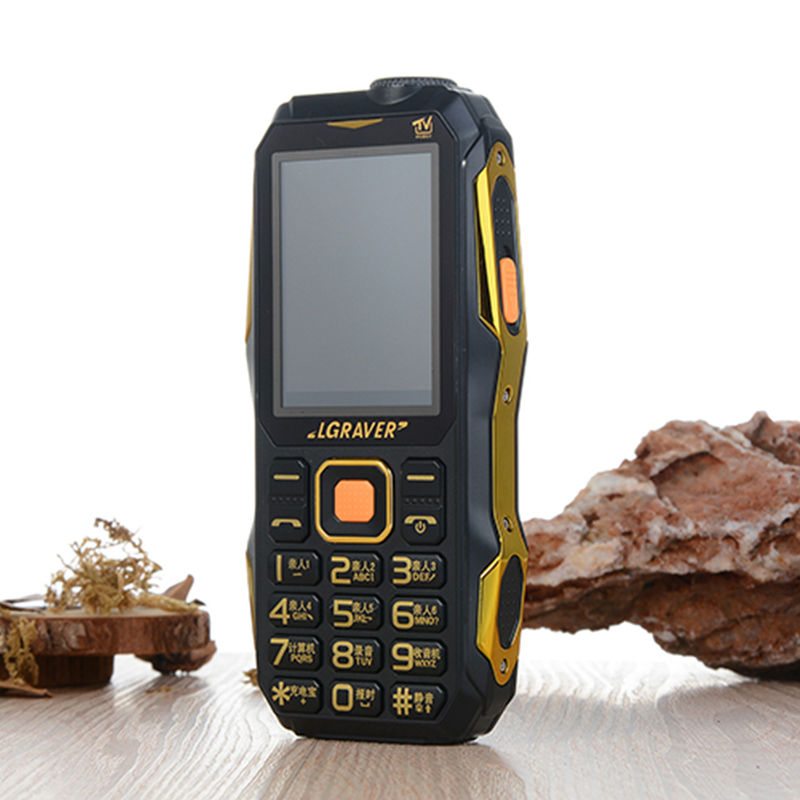 k968移动版 电霸老人机 超长待机 大声大字 语音王 老年手机 黑金色