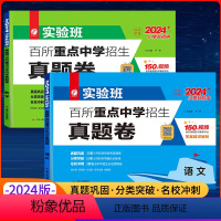 语数分类卷 小学升初中 [正版]备战2024小升初实验班百所重点中学招生真题分类卷语文数学英语小学升学初中测试卷全套名校