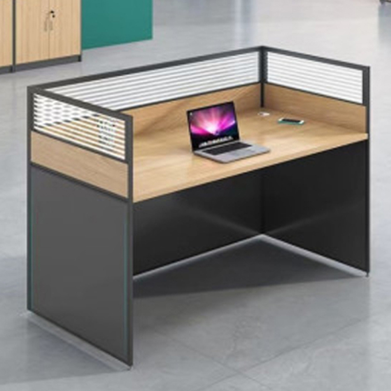 机乐堂(JOYROOM) 职员工位屏风办公桌一字型单人位长×宽×高:1200×600×1100mm(不含柜子)颜色备注