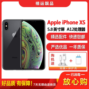 [二手9成新]Apple 苹果 iPhone XS 灰色 64GB 二手手机 苹果XS 单卡拍照娱乐备用4G手机 国行