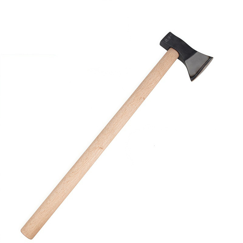 铁洋 木柄斧头 斧子 4.1斤双面刃黑砂 把