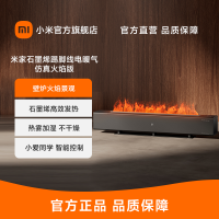 小米 米家火焰石墨烯踢脚线电暖器 加湿取暖器节能暖风机加热器