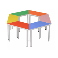Easylife大风车(800+400)mm*400mm*高760mm梯形组合桌