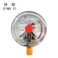 祥屹+抗震耐震电接点压力表检测定制型+YNXC100 +块