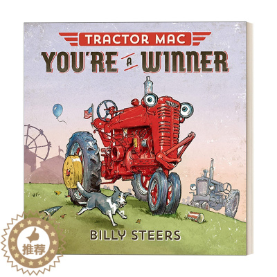 [醉染正版]英文原版 Tractor Mac You're a Winner 红色大拖拉机你依然是冠军 儿童情绪认知 精