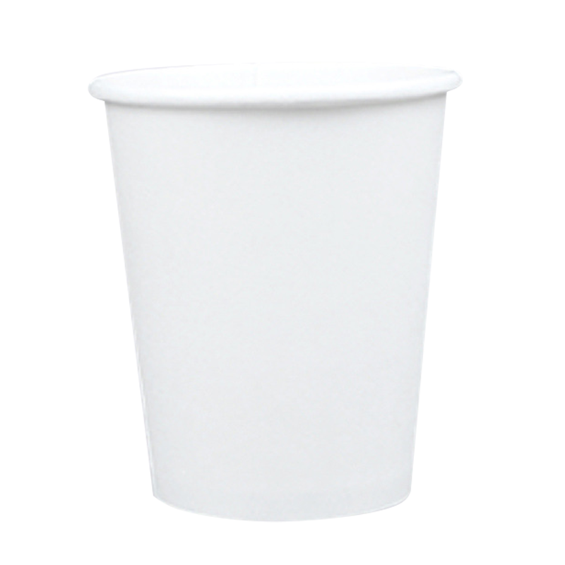 白皮纸杯200ml*50个饮水杯一次性纸杯