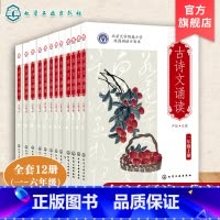 古诗文诵读1-6年级 小学通用 [正版]全12册 古诗文诵读1-6年级 6-12岁儿童小升初语文古诗词课外读本 经典古诗