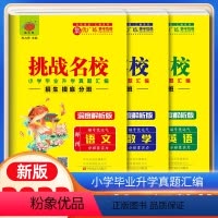 郑州小升初[语文+数学+英语] 小学升初中 [正版]2023郑州小升初真题卷语文数学英语挑战名校小学毕业升学真题汇编招生