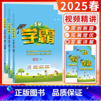[2025春-学霸]语文+数学+英语 (4下3本-江苏适用) 小学四年级 [正版]2025春24秋小学5星学霸大试卷作业