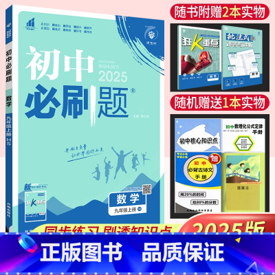数学 华师版 九年级上 [正版]初中九年级上册数学华师版HS版 理想树初中数学九上同步训练单元练习题册附狂K重点 初三数