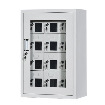 班龙手机柜 外玻12门台