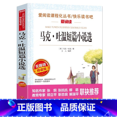 马克吐温短篇小说选 [正版]马克吐温全集短篇小说选自传文集原著小学生青少年三四五六年级上下册通用课外书插画版天地出版社立