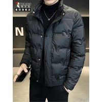 啄木鸟2025男士羽绒棉服加厚保暖休闲立领冬季潮流男款棉衣外套XN