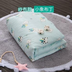 美帮汇全棉儿童幼儿园被子全棉冬被全棉小被套四季被宝宝棉花被