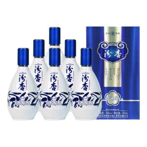 汾杏珍藏V19清香型53度白酒475ml*6瓶杏花村纯粮食酒礼盒整箱送礼